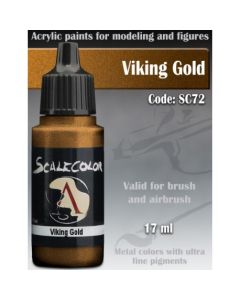 Акрилова фарба Scale 75: Metal n’ Alchemy: Viking Gold (17ml)