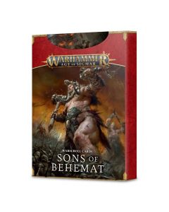 Набір карт Age of Sigmar Warscroll Cards: Sons of Behemat (3-тя редакція)