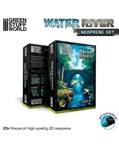 Набір ігрового ландшафту Green Stuff World: Water River - Neoprene Terrain Set