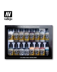 Набір акрилових фарб Vallejo: Model Air: Weathering Colors