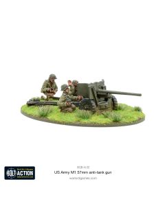 Мініатюра Warlord Games Bolt Action: US Army M1 57mm anti-tank gun