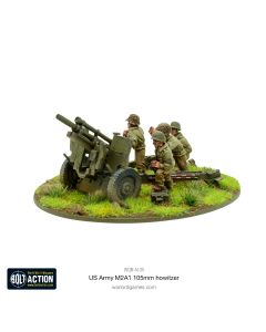 Мініатюра Warlord Games Bolt Action: US Army M2A1 105mm howitzer