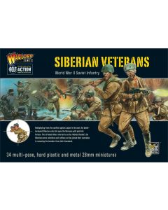 Набір мініатюр Warlord Games Bolt Action: Siberian Veterans Boxed Set