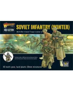 Набір мініатюр Warlord Games Bolt Action: Soviet Winter Infantry Plastic Box Set