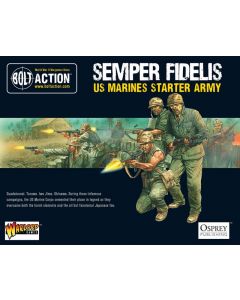 Набір мініатюр Warlord Games Bolt Action: Semper Fidelis - US Marines Starter Army