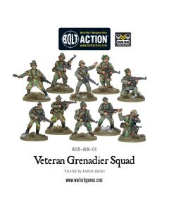 Набір мініатюр Warlord Games Bolt Action: Veteran Grenadiers Squad