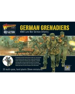 Набір мініатюр Warlord Games Bolt Action: German Grenadiers plastic box set