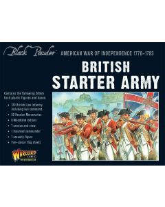 Набір мініатюр Warlord Games Black Powder: American War of Independence: British Army Starter Set