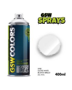 Ґрунт-спрей Green Stuff World: White Gloss Spray Paint 400ml