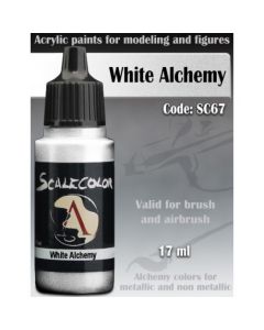 Акрилова фарба Scale 75: Metal n’ Alchemy: White Metal (17ml)