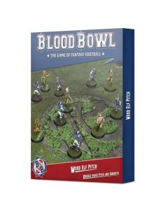 Дошки для гри Blood Bowl: Wood Elf Team – Double-sided Pitch and Dugouts Set