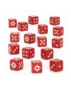 Гральні куби Warhammer 40000: World Eaters Dice Set