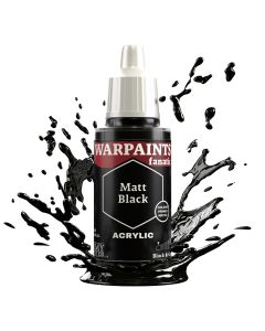 Акрилова фарба The Army Painter: Warpaints Fanatic Acrylic: Matt Black