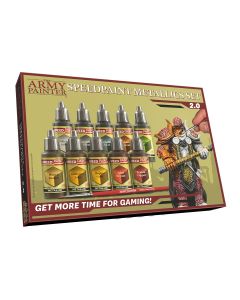 Набір акрилових фарб The Army Painter: Speedpaint 2.0: Metallics Set 