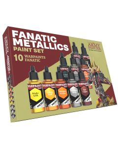 Набір акрилових фарб The Army Painter: Warpaints Fanatic: Metallics Set