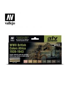 WWII British Colors Africa 1939-1943