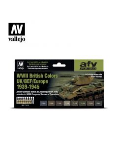 WWII British Colors UK/BEF/Europe 1939-1945