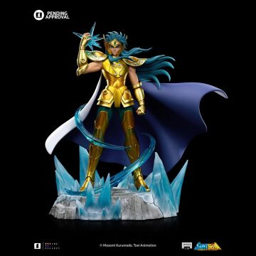 Колекційна статуетка Iron Studios: Statue Aquarius Camus - Saint Seiya - Art Scale 1/10 