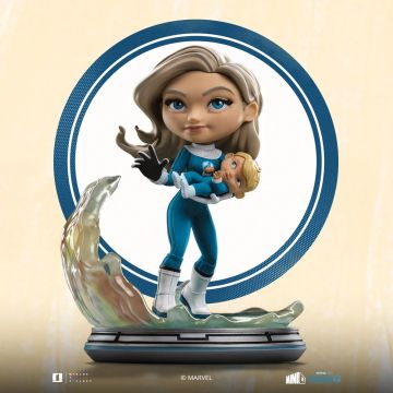 Колекційна фігурка MiniCo: Statue Invisible Woman - The Fantastic Four: First Steps
