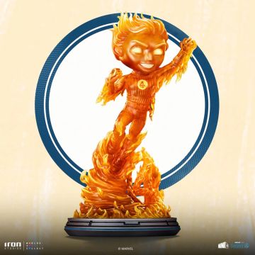 Колекційна фігурка MiniCo: Statue Human Torch - The Fantastic Four: First Steps