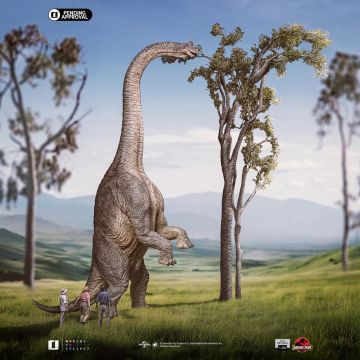 Колекційна статуетка Iron Studios: Statue Welcome to Jurassic Park (Special Edition) - Jurassic Park - Demi Art Scale 1/20