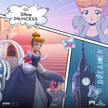 Колекційна статуетка Iron Studios: Statue Cinderella - Disney's Princess