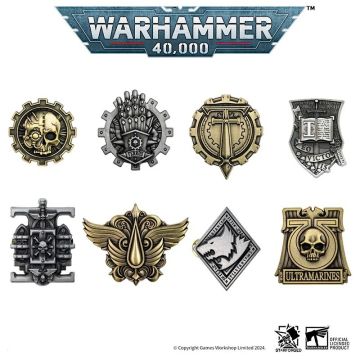 Набір пінів Starforged Warhammer 40K Chapter Icon Set