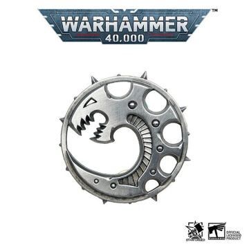 Пін Starforged Warhammer 40000 Mark of Brood Brothers Pin (срібний)