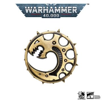 Пін Starforged Warhammer 40000 Mark of Brood Brothers Pin (бронзовий)