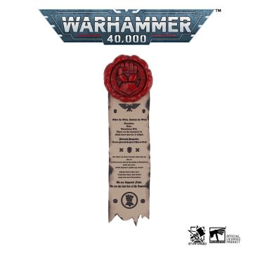 Печатка чистоти Starforged: Warhammer 40000 — Imperial Fists Purity Seal