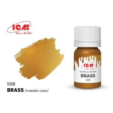 Акрилова фарба ICM: Brass (12ml)