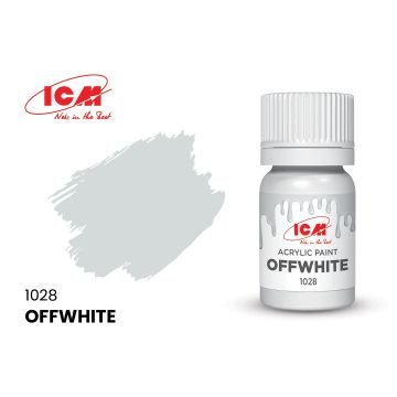 Акрилова фарба ICM: Offwhite (12ml)