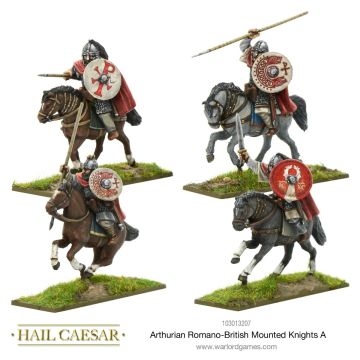 Набір мініатюр Warlord Games Hail Caesar: The Dark Ages: Arthurian Romano-British Mounted Knights A