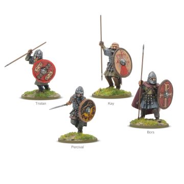 Набір мініатюр Warlord Games Hail Caesar: The Dark Ages: Arthurian Knights