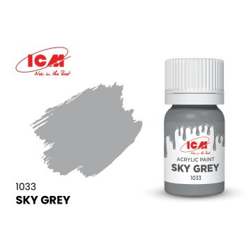 Акрилова фарба ICM: Sky Grey (12ml)