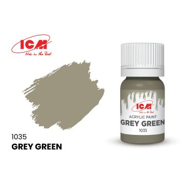 Акрилова фарба ICM: Grey Green (12ml)