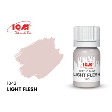 Акрилова фарба ICM: Light Flesh (12ml)