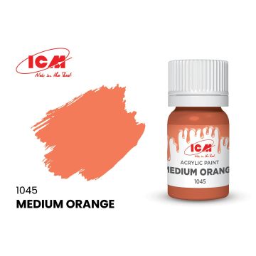 Акрилова фарба ICM: Medium Orange (12ml)