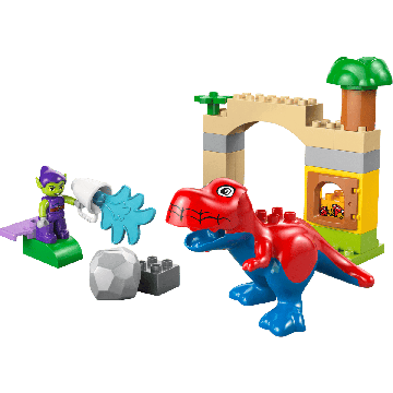 Конструктор LEGO DUPLO Marvel Динозавр Спайді-Рекс проти Зеленого Гобліна (10463)