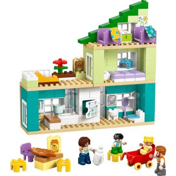 Конструктор LEGO DUPLO Town Сучасний родинний будинок із фігурками 3 в 1 (10470)