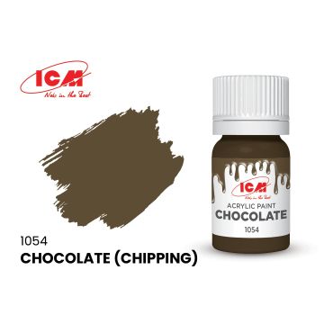 Акрилова фарба ICM: Chocolate (Chipping) (12ml)