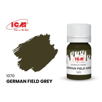 Акрилова фарба ICM: German Field Grey (12ml)