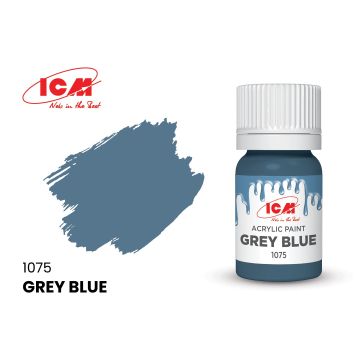 Акрилова фарба ICM: Grey Blue (12ml)