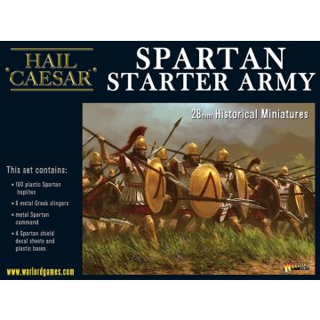 Набір мініатюр Warlord Games Hail Caesar: Spartan Starter Army