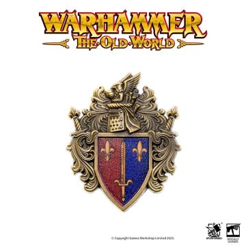 Пін Starforged Warhammer: The Old World: Bretonnia Ducal Shield Faction Carcassonne