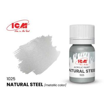 Акрилова фарба ICM: Natural Steel (12ml)
