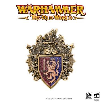 Пін Starforged Warhammer: The Old World: Bretonnia Ducal Shield Faction Couronne