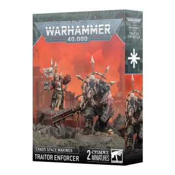 Набір мініатюр Warhammer 40000 Chaos Space Marines: Traitor Enforcer