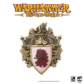Пін Starforged Warhammer: The Old World: Bretonnia Ducal Shield Faction Lyonnesse
