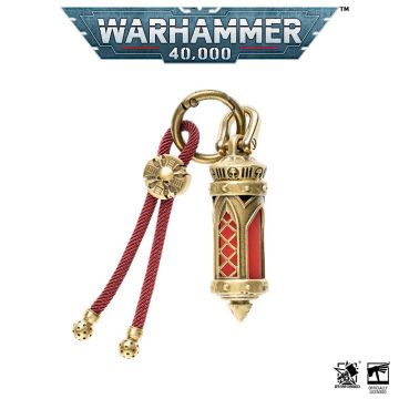 Підвіска Starforged Warhammer 40000 Space Marine Adeptus Astartes Martyrs Reliquary Red